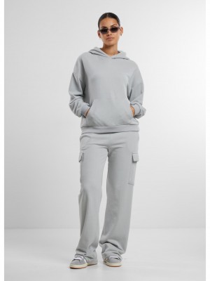 Суичър Ladies Light Terry Oversized Hoodie lightasphalt XXL