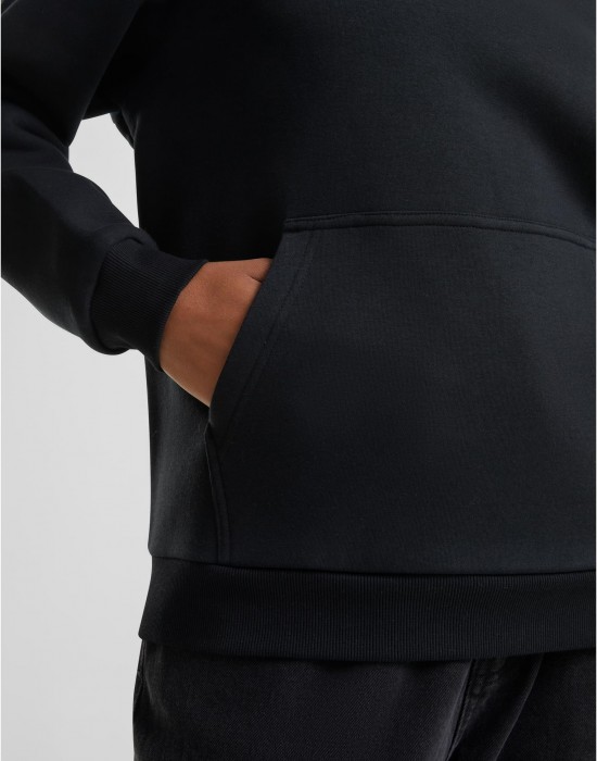 Суичър Ladies Fluffy Hoody black XXL