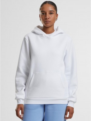 Суичър Ladies Fluffy Hoody white XXL