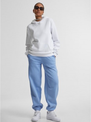 Суичър Ladies Fluffy Hoody white XXL