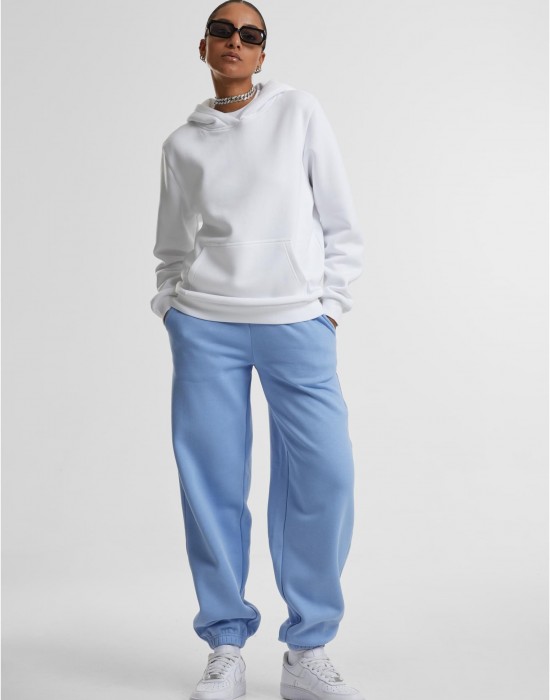 Суичър Ladies Fluffy Hoody white XXL