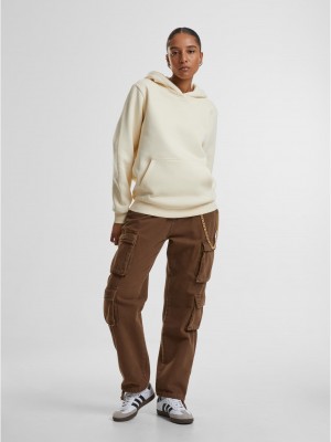 Суичър Ladies Fluffy Hoody whitesand XXL