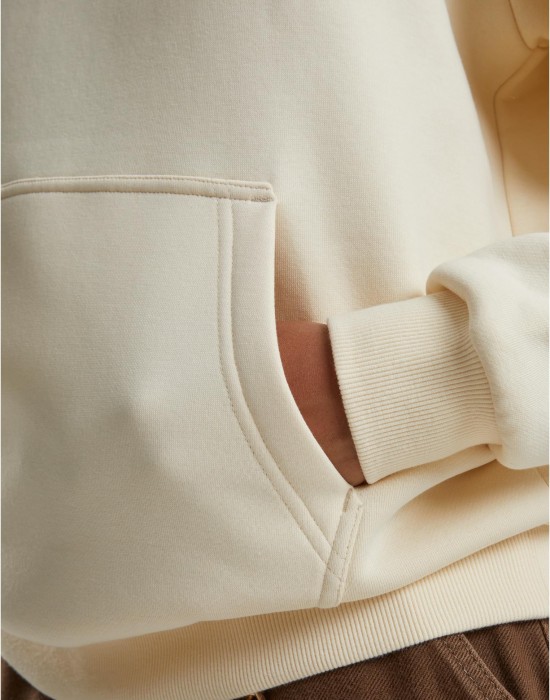 Суичър Ladies Fluffy Hoody whitesand XXL