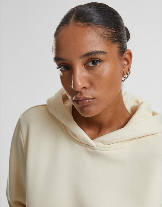 Суичър Ladies Fluffy Hoody whitesand XXL