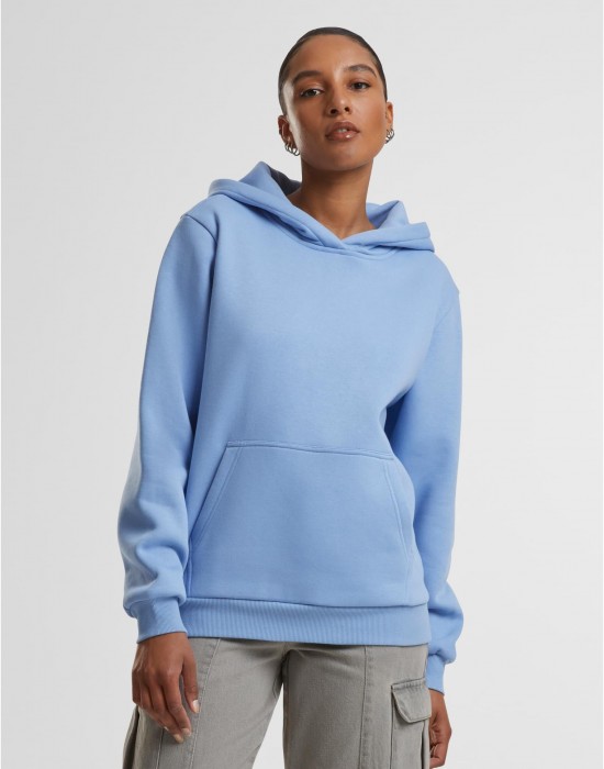 Суичър Ladies Fluffy Hoody powderblue XXL