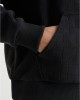 Суичър Ladies Jacquard Velvet Oversized Hoodie black XXL