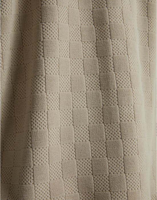 Суичър Ladies Jacquard Velvet Oversized Zip Hoody unionbeige XXL