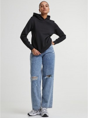 Суичър Ladies Regular Hoodie black XXL