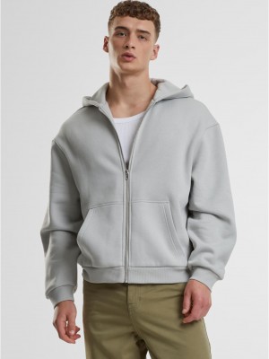 Fluffy Zip Hoody lightasphalt XXL