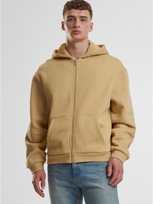 Fluffy Zip Hoody unionbeige XXL