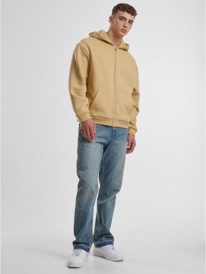 Fluffy Zip Hoody unionbeige XXL