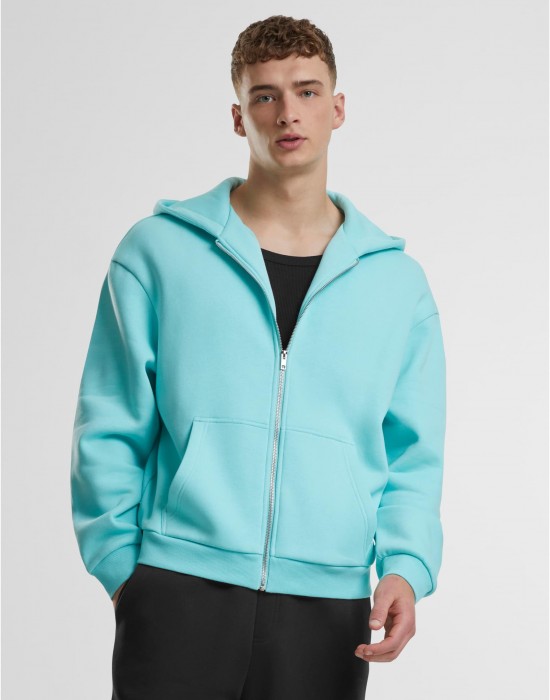 Fluffy Zip Hoody berylblue XXL Fluffy Zip Hoody berylblue XXL