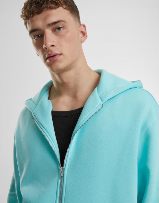 Fluffy Zip Hoody berylblue XXL Fluffy Zip Hoody berylblue XXL
