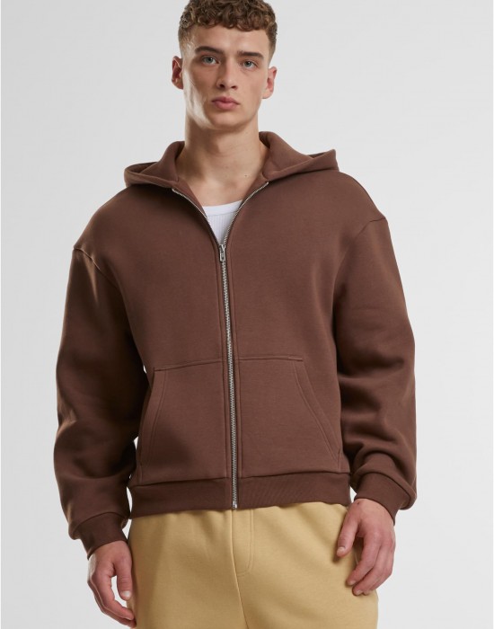 Fluffy Zip Hoody chocolatebrown XXL Fluffy Zip Hoody chocolatebrown XXL
