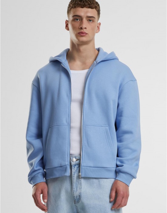 Fluffy Zip Hoody powderblue XXL Fluffy Zip Hoody powderblue XXL
