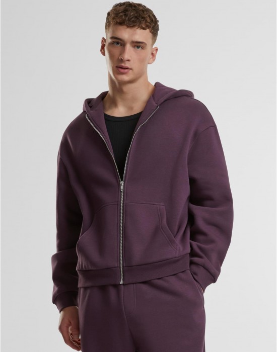 Fluffy Zip Hoody plumpurple XXL Fluffy Zip Hoody plumpurple XXL