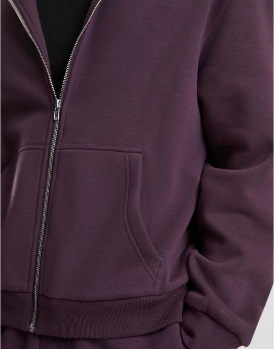 Fluffy Zip Hoody plumpurple XXL Fluffy Zip Hoody plumpurple XXL