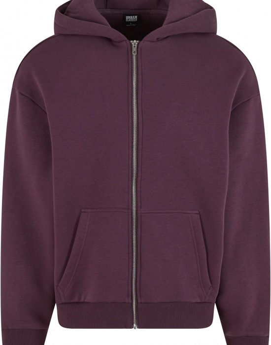 Fluffy Zip Hoody plumpurple XXL Fluffy Zip Hoody plumpurple XXL