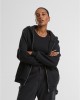 Суичър Ladies Fluffy Zip Hoody black XXL