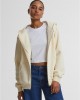 Суичър Ladies Fluffy Zip Hoody whitesand XXL