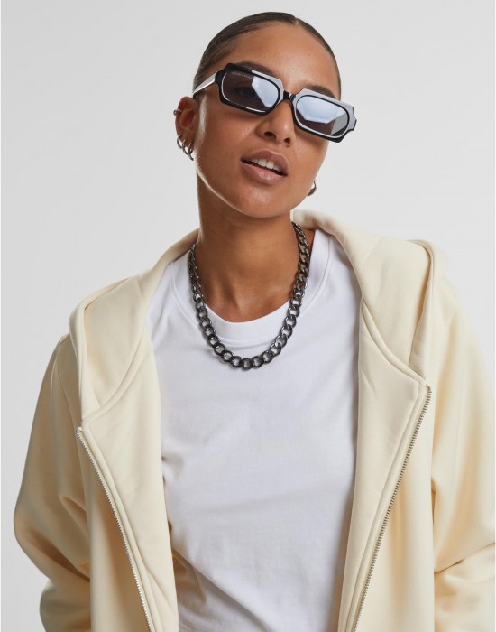 Суичър Ladies Fluffy Zip Hoody whitesand XXL