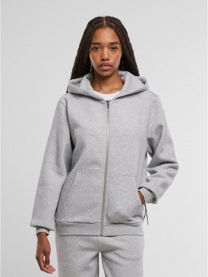 Суичър Ladies Fluffy Zip Hoody lightasphalt XXL