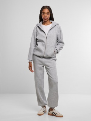 Суичър Ladies Fluffy Zip Hoody lightasphalt XXL