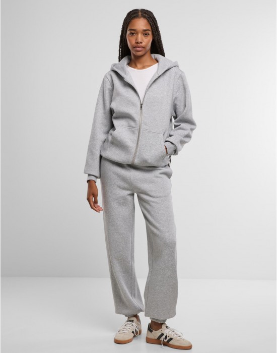 Суичър Ladies Fluffy Zip Hoody lightasphalt XXL