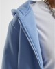 Суичър Ladies Fluffy Zip Hoody powderblue XXL