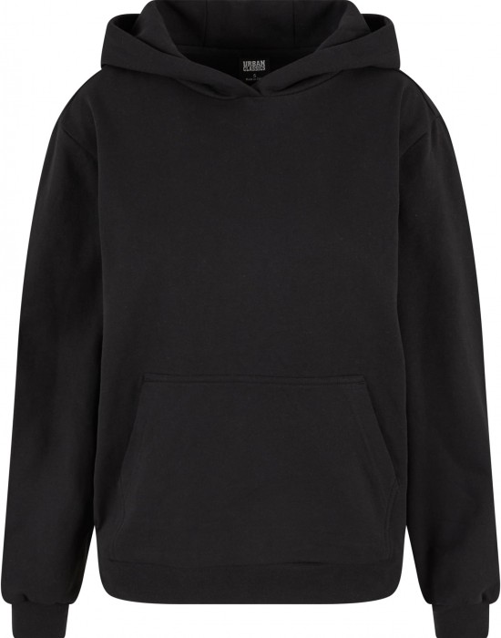 Суичър Ladies Loose Light Brushed Fleece Hoody black XS