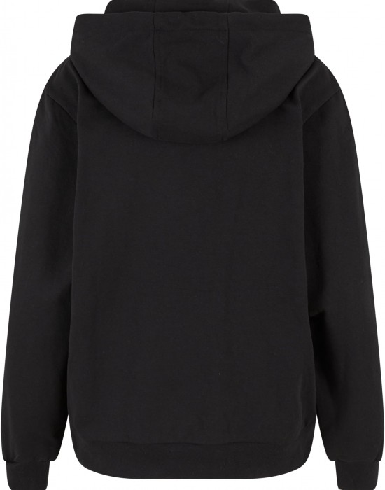 Суичър Ladies Loose Light Brushed Fleece Hoody black XS