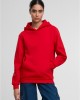 Суичър Ladies Loose Light Brushed Fleece Hoody red XS