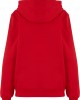 Суичър Ladies Loose Light Brushed Fleece Hoody red XS