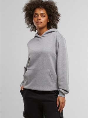 Суичър Ladies Loose Light Brushed Fleece Hoody melange XS