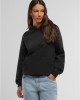 Суичър Ladies Loose Brushed Fleece Hoody black XS