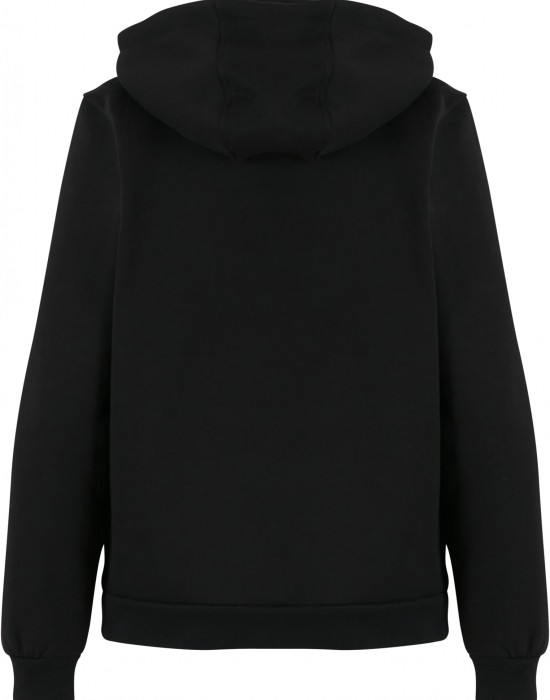 Суичър Ladies Loose Brushed Fleece Hoody black XS