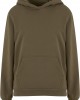 Суичър Ladies Loose Brushed Fleece Hoody olive XS