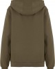 Суичър Ladies Loose Brushed Fleece Hoody olive XS