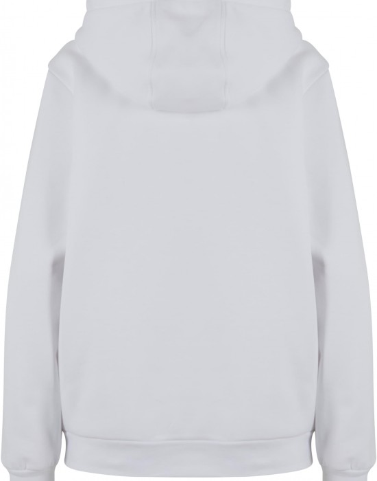 Суичър Ladies Loose Brushed Fleece Hoody white XS