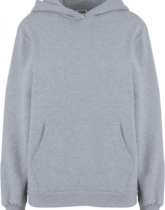 Суичър Ladies Loose Brushed Fleece Hoody melange XS