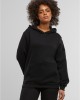 Суичър Ladies Organic Loose Brushed Fleece Hoody black XS