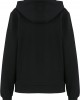 Суичър Ladies Organic Loose Brushed Fleece Hoody black XS