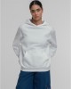 Суичър Ladies Organic Loose Brushed Fleece Hoody white XS