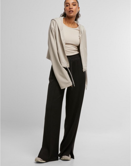 Суичър Ladies Soft Touch Zip Hoodie cloud XXL