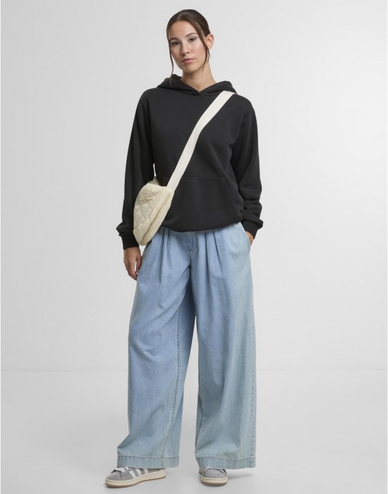 Суичър Ladies Vintage Heavy Hoody black XXL