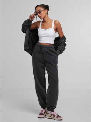 Суичър Ladies Vintage Heavy Zip Hoody magnet XXL