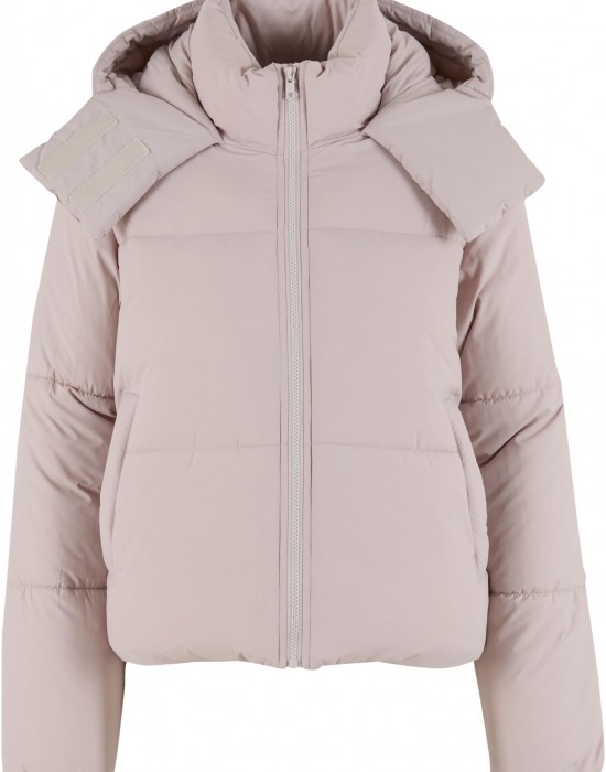 Суичър Ladies Hooded Collar Puffer Jacket cloud XS