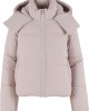 Суичър Ladies Hooded Collar Puffer Jacket cloud XS