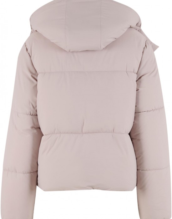 Суичър Ladies Hooded Collar Puffer Jacket cloud XS