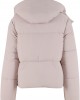 Суичър Ladies Hooded Collar Puffer Jacket cloud XS
